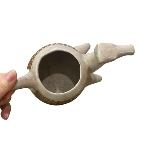 Vintage David Stewart Pottery Stoneware Camel Planter Mug - Picture 5 of 11